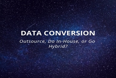 Datakonvertering: Outsource, internt eller hybrid?