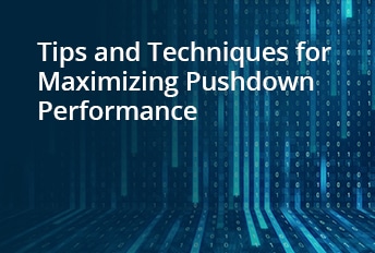 تحسين اداء تحسين Pushdown في Centerprise