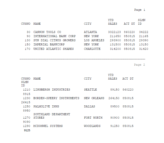 Conjuntos de datos separados en un archivo: plantilla de extracción de datos astera reportminer