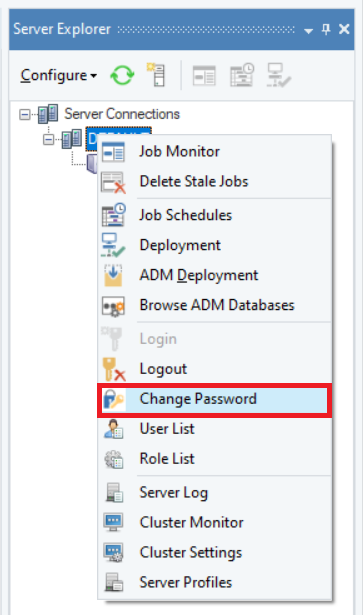 Ändere das Passwort-Astera-CP-9