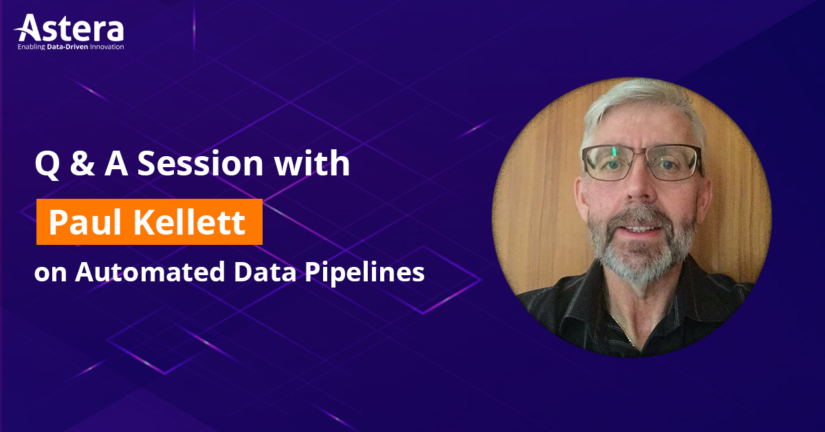 Sesión de preguntas y respuestas con Paul Kellett sobre canalizaciones de datos automatizadas