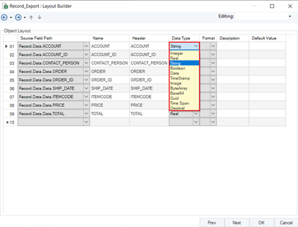 converting data types