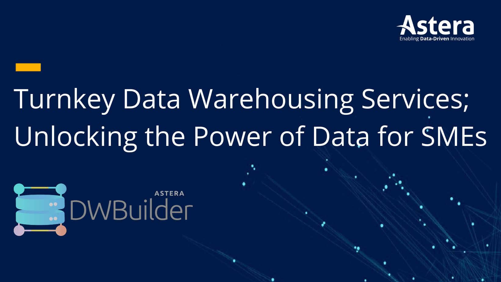 Data Warehousing Services für KMU; Erschließung der Macht der Daten