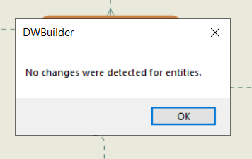 No changes detected