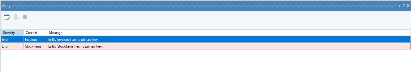 Verification Errors for Forward Engineering 