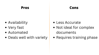Pros v Cons - AI-Based Data Extraction