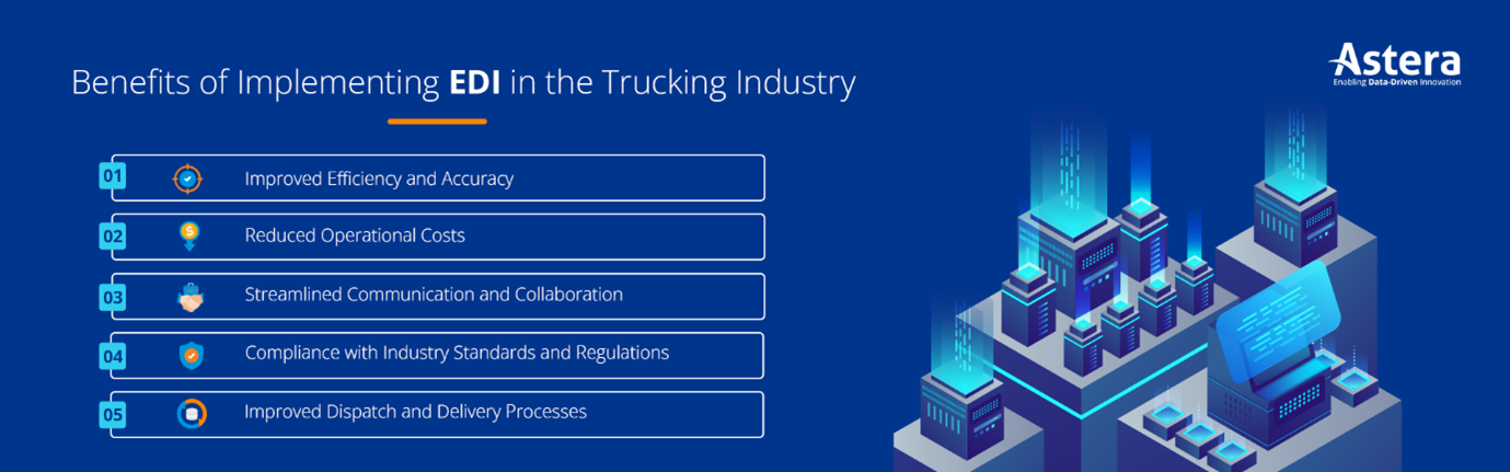 Benefits of Implementing EDI in the Trucking Industry