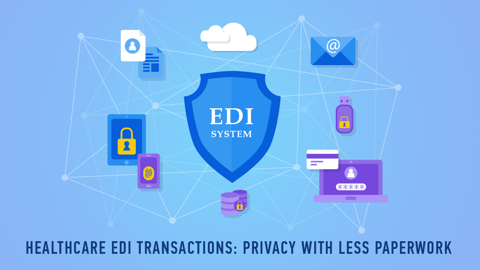 ما هي معاملات التبادل الإلكتروني للبيانات (EDI)؟ الفوائد والتقنيات
