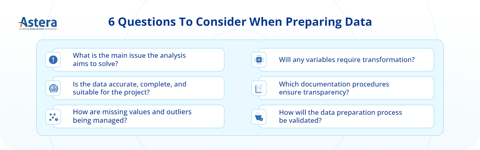 Important Questions to Ask When Preparing Data