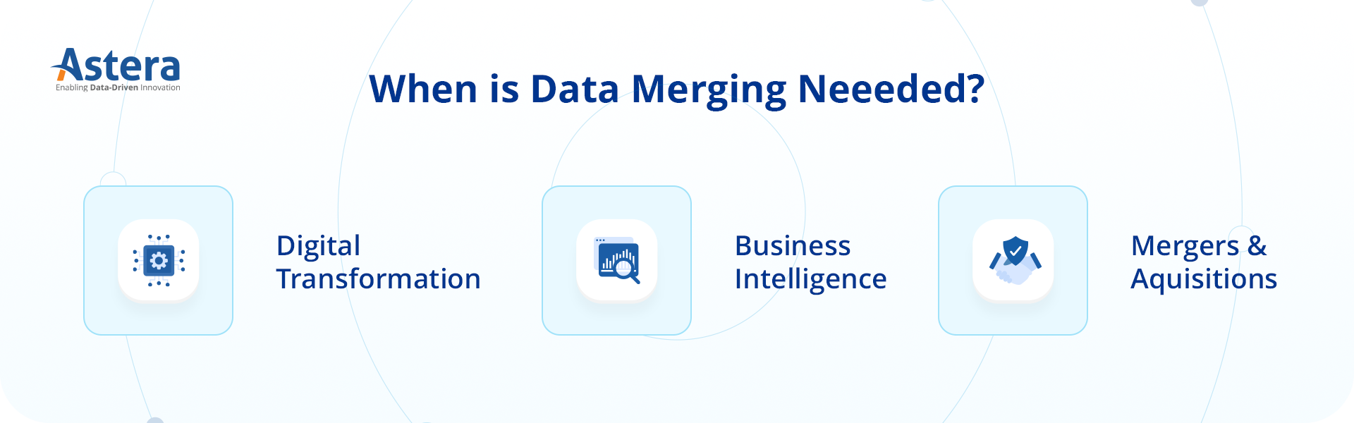 When is data merging needed
