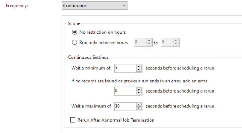 scheduling data replication 