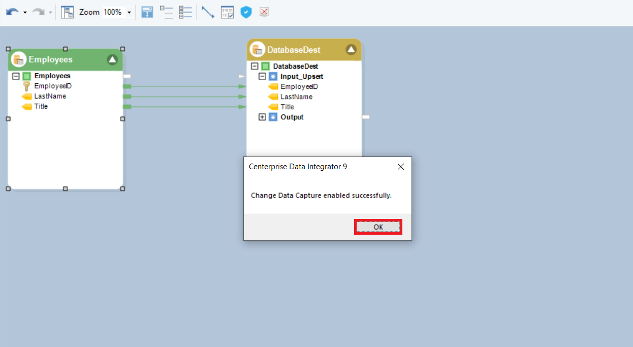 Enabling Trigger CDC in Astera.